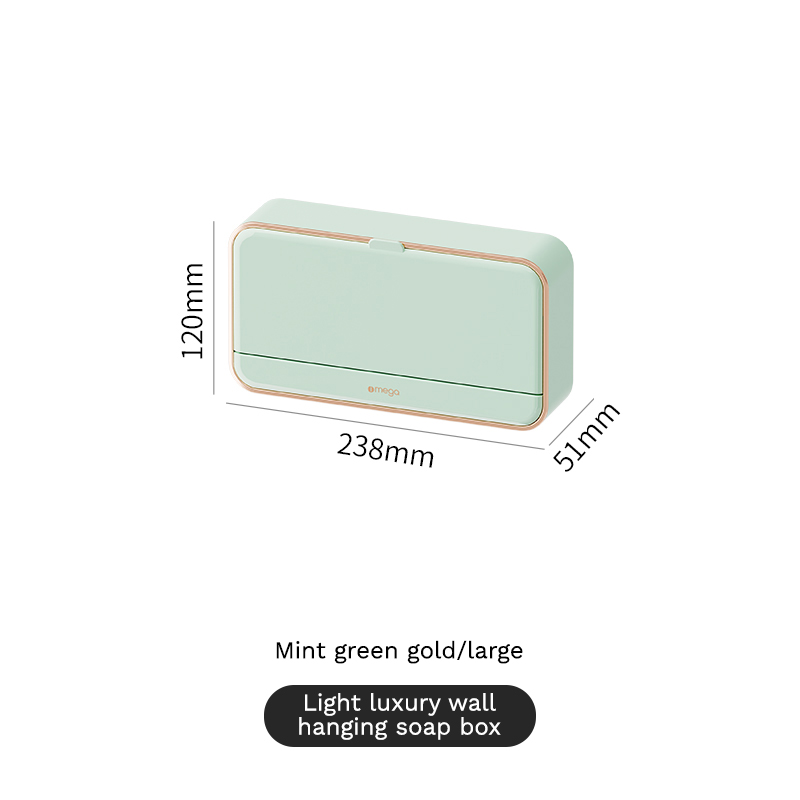 Verde Menta Dorado / Grande