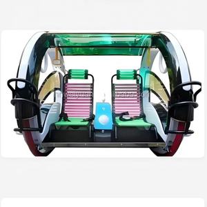 Paseos en parque de atracciones que funcionan con monedas 360 grados Rolling Electric Leswing Swing Car Happy Car a la venta - Product Image 2
