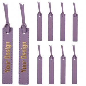Quick Shipping Laser Engrave Personalized Laser Engraved, Bestseller Anniversary or Welcome School Gift Leather <b>Bookmark</b> - Product Image 1