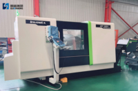 Centre d'usinage horizontal CNC à 2 axes IHT1031 avec lit incliné et commande FANUC, capacité moyenne
