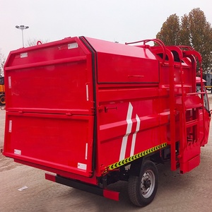 High Quality Lithium Lead Acid Battery 48V 60V 72V Small Electric Tricycle 3Kw 4Kw 5Kw <strong>Mini</strong> <strong>Garbage</strong> <strong>Truck</strong> - Product Image 1