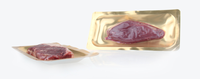 Film d'emballage thermoformable APET/PE noir, doré, argenté, transparent, rigide, haute brillance, résistant à l'humidité, qualité alimentaire, rouleau de 300 m