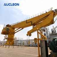Nouvelle grue pliable OEM à commande PLC de 15 tonnes, grue à flèche articulée marine de 10 tonnes pour la mer