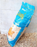 Sacs d'emballage pour riz en polyéthylène tissé à fond carré, résistants à l'humidité, 5 kg, 10 kg, 25 kg, 50 kg, avec thermoscellage pour Arroz