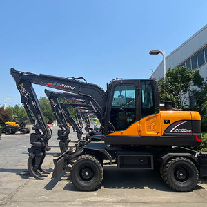 Rinoceronte X120plus 10 Ton ruota cingolato escavatore compatto idraulico macchina di scavo per la costruzione di movimento terra cava di estrazione mineraria - Product Image 4