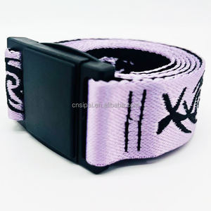 3CM Pantalon <span class=keywords><strong>de</strong></span> <span class=keywords><strong>ski</strong></span> personnalisé en jacquard tissé avec logo Capeesh Ceinture tactique en nylon pour hommes avec boucle magnétique en plastique à dégagement rapide - Product Image 4