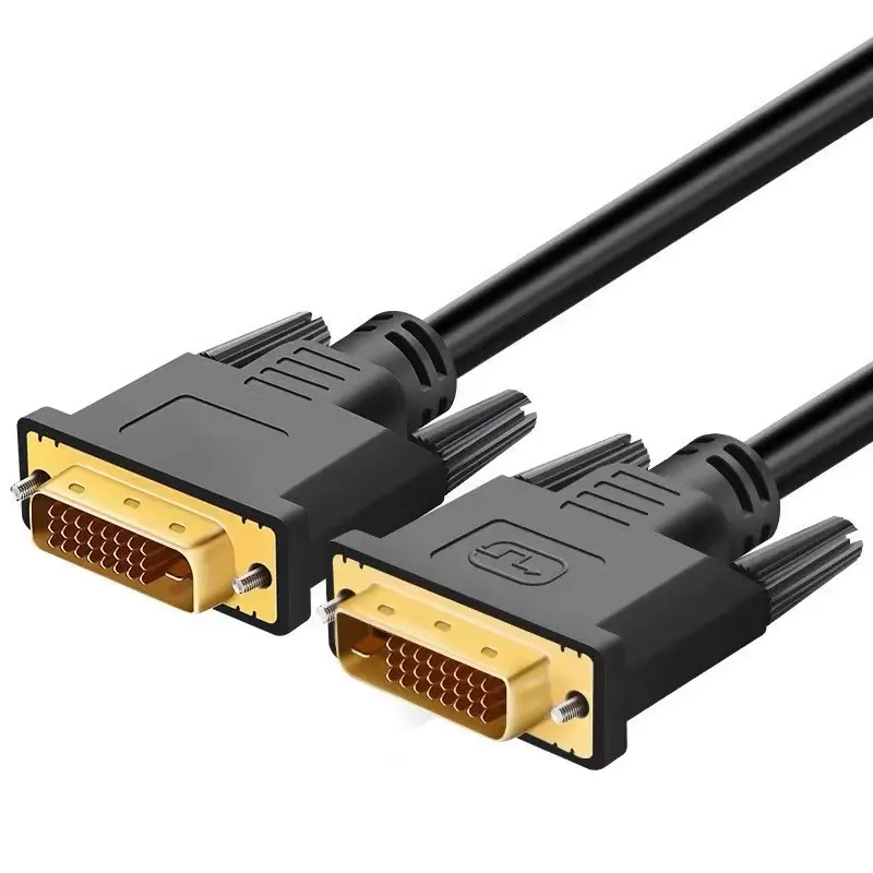 Wholesale Price Certificated High Speed 24+1 24+5 Cable DVI Male to DVI Male Audio&Video Cable TV Monitor DVI Cable