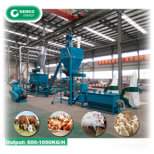 Neue Maßgefertigte Edelstahl 1T/H Geflügelfutter-Pelletiermaschine für Kleinbetriebe zum Verkauf - Product Image 1