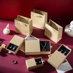 Wholesale Luxury New Design Custom Square Gift Cardboard Stackable <b>Storage</b> Rigid Slide Drawer <b>Boxes</b> for Packaging - Product Image 4