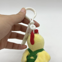 Fabricant de jouets en peluche personnalisés : Adorables poussins jaunes en peluche, porte-clés, jouets en peluche doux, animaux en peluche pour cadeaux d'enfants, pendentifs de sac
