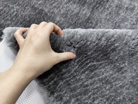 Tapis moelleux à poils longs de haute qualité pour salon, tapis de sol, tapis moelleux pour salon