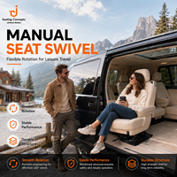Rail de glissière universel réglable pour siège de voiture, MPV, fourgonnette, camping-car – Amélioration de siège modifié