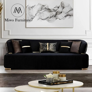 Nhung hiện đại sofa cắt cho biệt thự cao cấp Nhà Hoàng Gia đi văng chuyển đổi sang trọng đóng vai chính sảnh khách sạn thiết kế lấy cảm hứng từ Hàn Quốc - Product Image 4