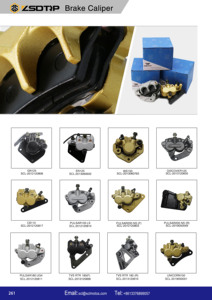 OEM JL131834 JF131857 Nueva Pinza de Freno Delantera/Trasera de Acero para Motocicleta, Flotante/Fija, para Dominar 400 AS200 NS200 - Product Image 2