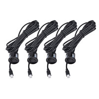 Alarme BIBI pour voiture Détecteur de stationnement à LED pour voiture Radar de stationnement de secours Moniteur DC 12V AC Led Display All Car 480 TV Lines. 22mm