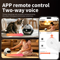 Caméra de surveillance intelligente avec télécommande mobile, communication vocale bidirectionnelle, robot compagnon pour animaux domestiques, pour toute la maison