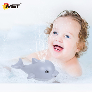 MST yüzen yunus Model müzik banyo oyuncakları farklı lamba elektrikli indüksiyon banyo oyuncakları çocuklar için - Product Image 3