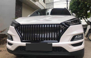 ABS griglia anteriore griglia coperchio paraurti griglia per Hyundai <span class=keywords><strong>Tucson</strong></span> 2019 2020 2021 2022 parti della carrozzeria Auto - Product Image 4