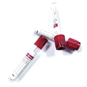 Provetta per Raccolta Sangue in Vetro PET Monouso con Tappo Rosso Antiperdita, Attivatore del Coagulo, 2-10ml 13*75mm per Uso Laboratorio - Product Image 5