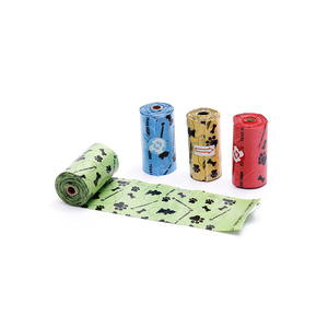 Bolsa de caca de perro de venta directa de fábrica biodegradable al por mayor con dispensador conveniente - Product Image 5