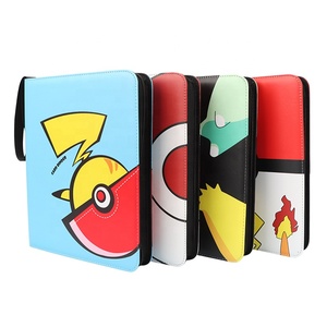 Classeur de cartes de sport et d'idoles Shenglu Pokémon, le plus vendu, 4 pochettes, 50 pages, 400 pochettes au total, avec fermeture éclair, pour cartes de jeu - Product Image 2