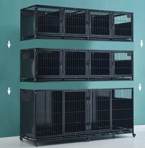 Büyük orta ve küçük köpekler için ağır büyük alan evcil hayvan kafesi köpek üreme kafesi izolasyon köpek kafesi - Product Image 3