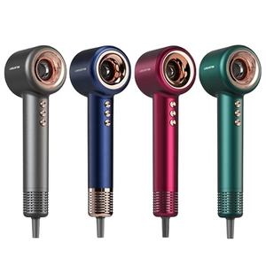 ไดร์เป่าผมความเร็วสูงพร้อมมอเตอร์ BLDC 11000 รอบต่อนาที ไดร์เป่าผมระดับมืออาชีพ กำลังไฟ 1400-1600 วัตต์ สำหรับใช้ในร้านเสริมสวย โรงแรม และที่บ้าน - Product Image 5