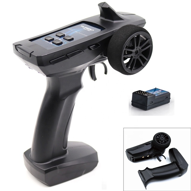 2.4Ghz 91805G 91805G-VT 4CH Radio System Transmitter Controller Remote Control W/ Receiver for RC Drone Car Boat