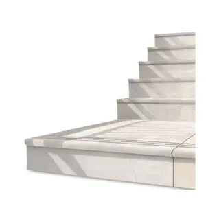 Ceramic Wooden Design Living Room Nonslip Step Porcelain Stair Ceram Tiles For Exterior Stairs