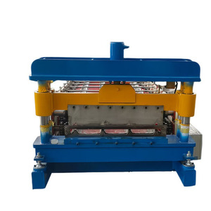 Clip Lock 700 IBR Blech Verzinkte Platten Rollformmaschine Hergestellt in Hebei, China - Product Image 2