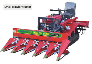 Mini Rice Corn Maize Wheat Soybean Paddy Reaper Tractor Mounted Harvesters Harvesting <b>Machine</b> for Sale Price Mini Tractor Reaper - Product Image 3
