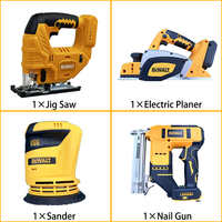 Kit d'outils électriques sans fil DeWalt 20V, vente directe d'usine, outils multifonctionnels industriels de haute qualité, ensemble d'outils électriques 20-en-1