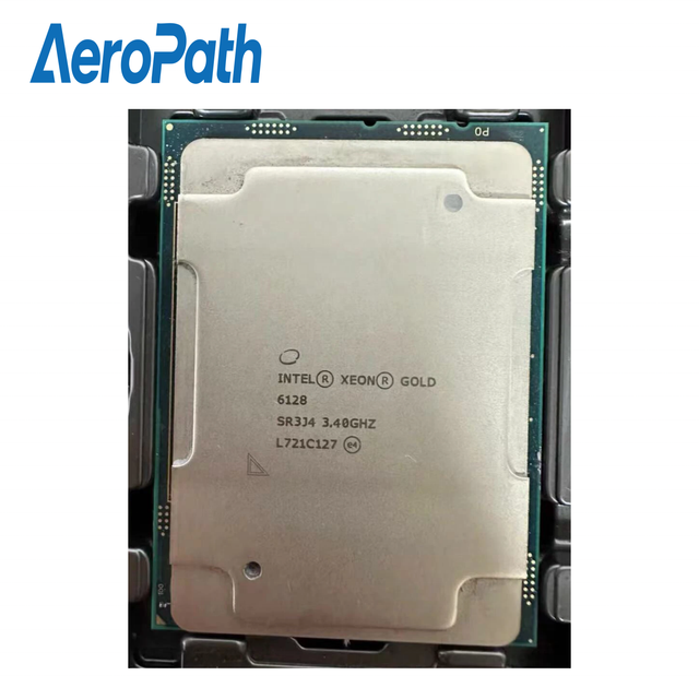 GOLD 6128 CPU CD8067303592600 for Xeon 6-core 3.4GHz 4MB L2 Cache 10.4Gt/s 45nm 115W LGA 3647 64-bit Virtualization New Server