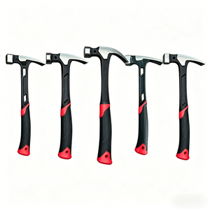 <span class=keywords><strong>Marteau</strong></span> à griffes en acier robuste de 16 oz, tête polie et manche <span class=keywords><strong>ergonomique</strong></span> antidérapant en fibre de verre, outil fiable pour les projets de bricolage à domicile. - Product Image 4