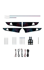Lumière Ambiante Dynamique Symphonie Arc-en-ciel Style Trajectoire Étoilée pour <span class=keywords><strong>Kia</strong></span> K3 (2019-2024) - Product Image 6