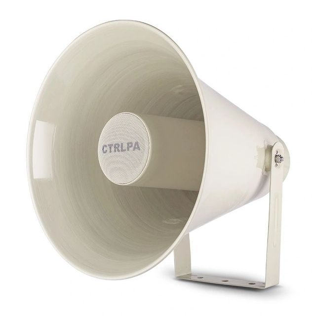 CTRLPA CT668HD 80W 70/100V Waterproof Horn Speaker 122dB Max SPL 200Hz-20kHz Frequency Response Indoor/Outdoor Use Sharp