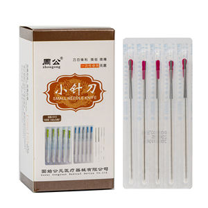 Agulha Pequena Descartável Faca Indolor Acupotomia Agulhas - Product Image 5