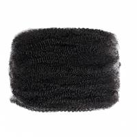 Cheveux humains en vrac pour la réparation des locs, sans trame, pour tresses, torsades, dreadlocks, cheveux humains naturels noirs pour tressage