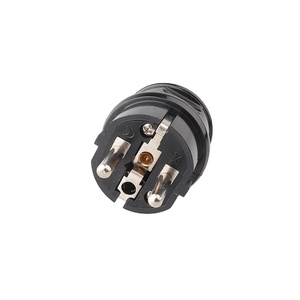LIXINC marka 16A 250V avrupa almanya Schuko kauçuk fiş <span class=keywords><strong>2</strong></span> Pin elektrik fiş konnektörü - Product Image 2