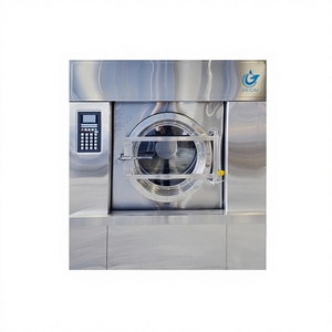 OEM ODM Manufacturer Supplies 50kg Fully Automatic Single Barrel Industrial Washing-Extracting-Drying Commercial <strong>Laundry</strong> - Product Image 1