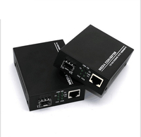 Convertidor de medios Gigabit SFP 1 SFP a 1 transceptor RJ45 10/100/1000M interruptor de fibra óptica compatible con módulo 3KM/20KM LC/SC SFP