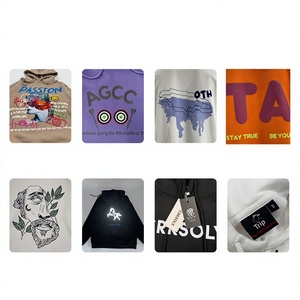 Sudadera con capucha personalizada con cremallera completa para hombre, unisex, de forro polar grueso, con cremallera, OEM, ODM, venta al por mayor, impresión de logotipo - Product Image 6