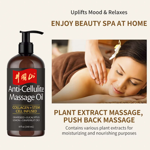Aceite de Masaje Natural para Relajación Corporal y Reafirmación de la Piel, Apto para Spa, Anticelulítico, Adelgazante, Venta al por Mayor, OEM, ODM - Product Image 2