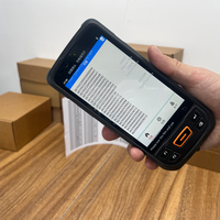 Terminal Portátil Industrial 4G IP67 Android 12, PDA de 5 Pulgadas, Escáner de Códigos QR 1D/2D, Colector de Datos, PDA Resistente, Octa-core, 5000 mAh