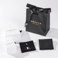 Boîte à lettres en carton kraft de haute qualité avec logo personnalisé, boîte à tiroir avec papier de soie pour l'emballage de colliers, boîtes d'expédition pour bijoux