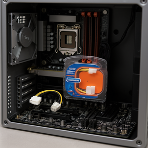 Câble d'alimentation interne Molex mâle vers Pci Express femelle, connecteur adaptateur d'ordinateur de 0.20 M - Product Image 3