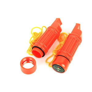 Los Mejores Silbatos de Plástico para Árbitros <span class=keywords><strong>2022</strong></span>, Silbato de Supervivencia 5 en 1 con Brújula - Product Image 5