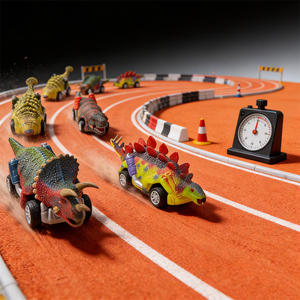 รถไดโนพลาสติก ABS ทนทานและปลอดภัย สำหรับเด็กอายุ 2 ถึง 4 ปี แบบยูนิเซ็กซ์ สั่งซื้อจำนวนมากสำหรับรางวัลสวนสนุกและเกมงานรื่นเริง - Product Image 2