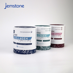 Boîte cylindrique en carton kraft de qualité alimentaire pour capsules de vitamines personnalisées écologiques, complément alimentaire, thé détoxifiant à base de plantes, emballage en tube en papier - Product Image 6