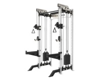 Station multifonctionnelle d'entraînement d'équipement de gymnastique avec dispositif de traction vers le bas pour les squats Smith Machine